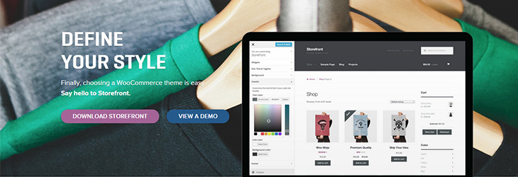 StoreFront The Official WooCommerce Theme by WooThemes